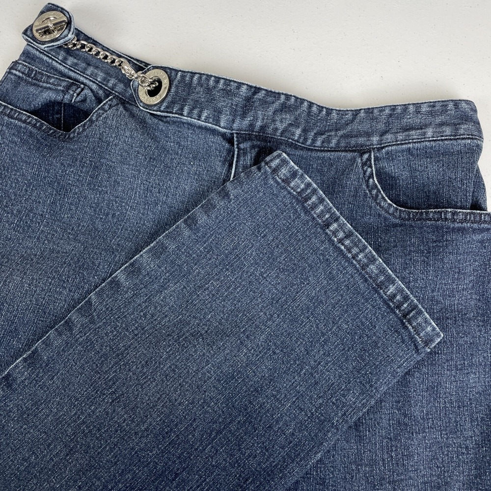 Lauren Ralph Lauren Petite Jeans Women's‎ Size 28P Medium Wash Chain Waist